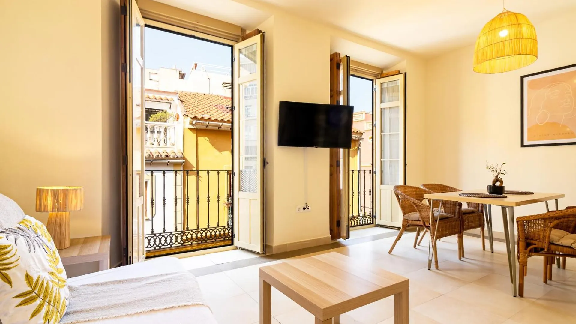 Malaga Center Flat La Victoria City Center Appartement